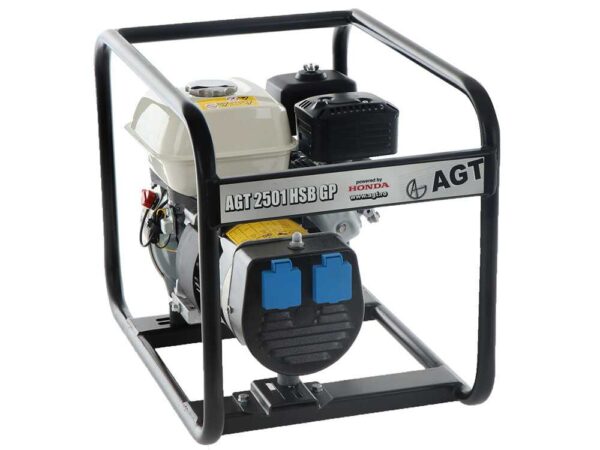 AGT 2501 HSB SE GP - Generatore di corrente a benzina 2.2 kW - Continua 2.1 kW Monofase