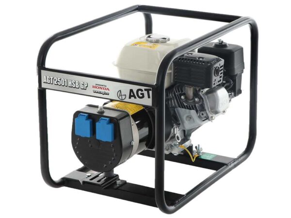 AGT 2501 HSB SE GP - Generatore di corrente a benzina 2.2 kW - Continua 2.1 kW Monofase