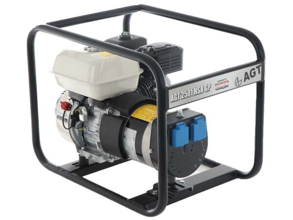AGT 2501 HSB SE GP - Generatore di corrente a benzina 2.2 kW - Continua 2.1 kW Monofase