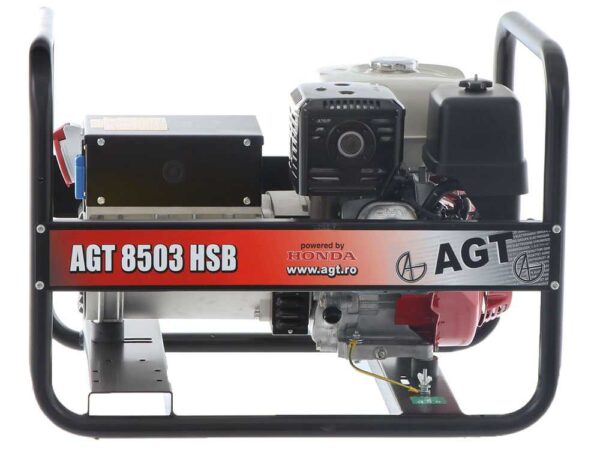 AGT 8503 HSB - Generatore di corrente a benzina 6.4 kW - Continua 6 kW Trifase