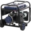 BullMach AMBRA 13800 E - Generatore di corrente carrellato a benzina con AVR 10 Kw monofase - Quadro ATS incluso