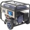 BullMach AMBRA 6500 E - Generatore di corrente carrellato a benzina con AVR 5.5 kW - Continua 5 kW Monofase