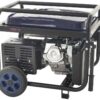 BullMach AMBRA 6500 E - Generatore di corrente carrellato a benzina con AVR 5.5 kW - Continua 5 kW Monofase
