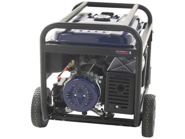 BullMach AMBRA 6500 E - Generatore di corrente carrellato a benzina con AVR 5.5 kW - Continua 5 kW Monofase
