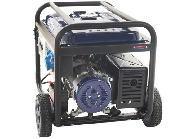 BullMach AMBRA 6500 E - Generatore di corrente carrellato a benzina con AVR 5.5 kW - Continua 5 kW Monofase