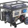 BullMach AMBRA 6500 E - Generatore di corrente carrellato a benzina con AVR 5.5 kW - Continua 5 kW Monofase