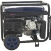 BullMach AMBRA 6500 - Generatore di corrente carrellato a benzina con AVR 5.5 kW - Continua 5 kW Monofase