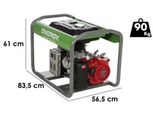 Gruppo elettrogeno monofase 6 kw - Energy EY-7MB AVR - Motore Honda