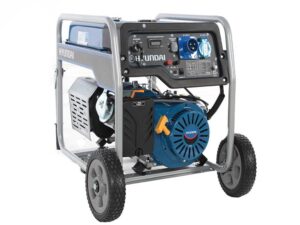 Hyundai Dynamic HY5500E - Generatore di corrente carrellato con AVR 5.8 kW - Continua 5.5 kW Monofase + ATS