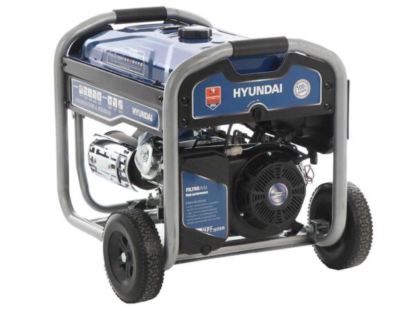 Hyundai LS6875EB - Generatore di corrente carrellato con AVR 5.5 kW - Continua 5 kW Monofase