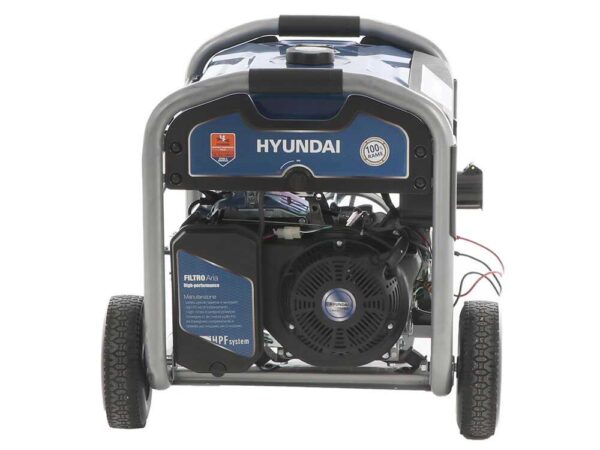Hyundai LS6875EB - Generatore di corrente carrellato con AVR 5.5 kW - Continua 5 kW Monofase