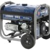 Hyundai LS6875EB - Generatore di corrente carrellato con AVR 5.5 kW - Continua 5 kW Monofase