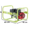 Pramac E 3200 - Generatore di corrente 2.6 kW - Continua 2.2 kW Monofase
