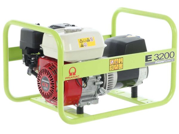 Pramac E 3200 - Generatore di corrente 2.6 kW - Continua 2.2 kW Monofase