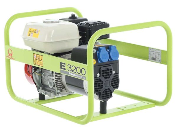 Pramac E 3200 - Generatore di corrente 2.6 kW - Continua 2.2 kW Monofase
