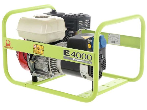 Pramac E 4000 - Generatore di corrente 3 kW - Continua 2.6 kW Monofase