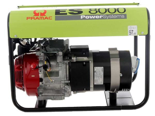 Pramac ES 8000 - Generatore di corrente 6.4 kW - Continua 5.4 kW Monofase