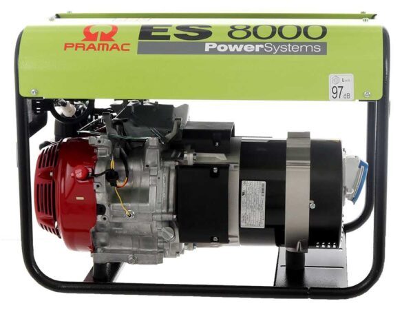 Pramac ES 8000 - Generatore di corrente 6.4 kW - Continua 5.4 kW Monofase