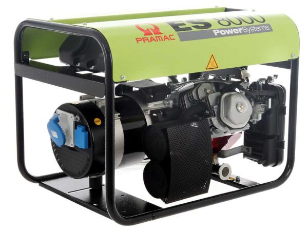 Pramac ES 8000 - Generatore di corrente 6.4 kW - Continua 5.4 kW Monofase