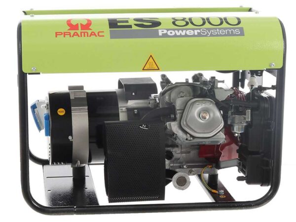 Pramac ES 8000 - Generatore di corrente 6.4 kW - Continua 5.4 kW Monofase