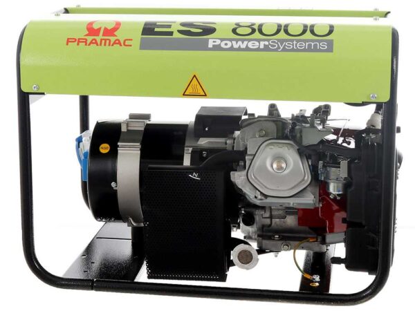 Pramac ES 8000 - Generatore di corrente 6.4 kW - Continua 5.4 kW Monofase