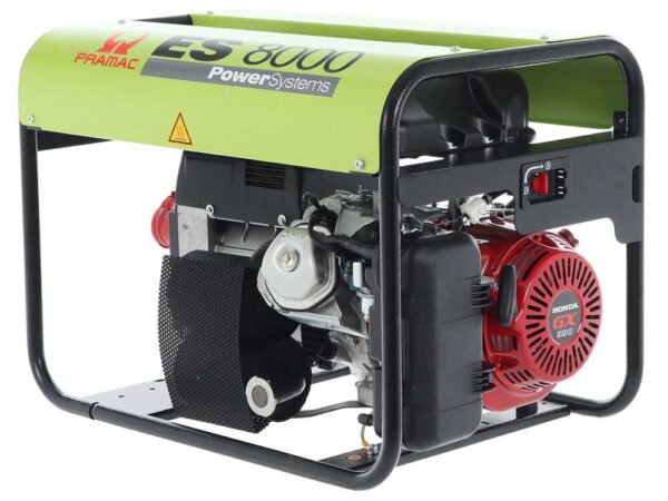 Pramac ES 8000 - Generatore di corrente con AVR 6.6 kW - Continua 6.6 kW Trifase
