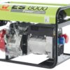 Pramac ES 8000 - Generatore di corrente con AVR 6.6 kW - Continua 6.6 kW Trifase