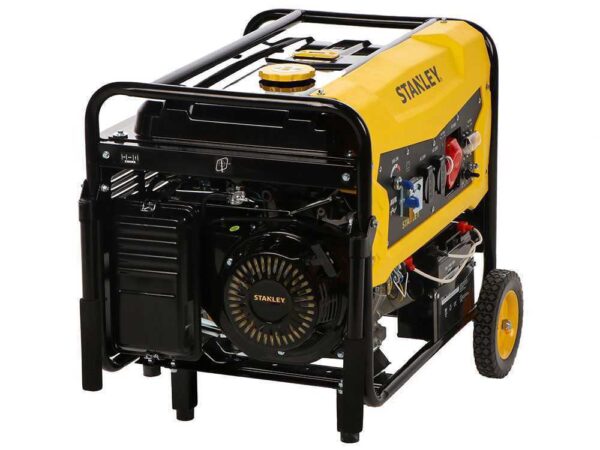 Stanley SG 6500B - Gruppo elettrogeno a benzina - AVR - 6.5 kW trifase