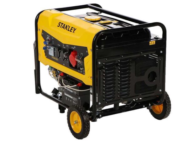 Stanley SG 6500B - Gruppo elettrogeno a benzina - AVR - 6.5 kW trifase