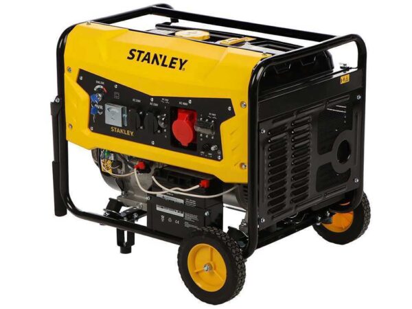 Stanley SG 7500B - Gruppo elettrogeno a benzina - AVR - 7.5 kW trifase