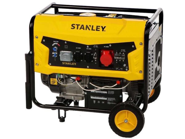 Stanley SG 7500B - Gruppo elettrogeno a benzina - AVR - 7.5 kW trifase
