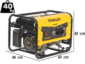 Stanley SIG 2400B - Generatore di corrente a benzina - AVR 2.3kW Monofase