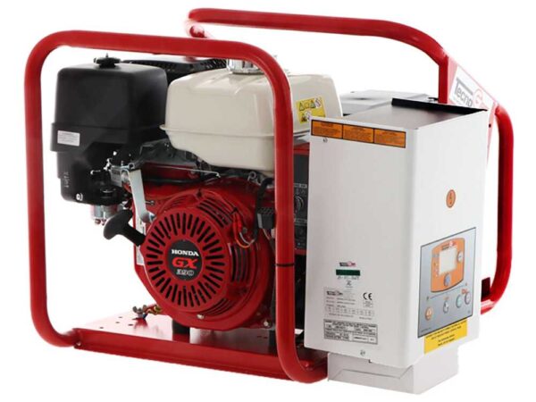 TecnoGen H8000 E/A - Generatore di corrente a benzina 5.8 kW - Continua 5.2 kW Monofase + ATS