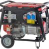 Valex EX 5505 - Generatore di corrente a benzina carrellato 5.5 kW - Continua 5 kW Monofase