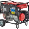 Valex EX 5505 - Generatore di corrente a benzina carrellato 5.5 kW - Continua 5 kW Monofase